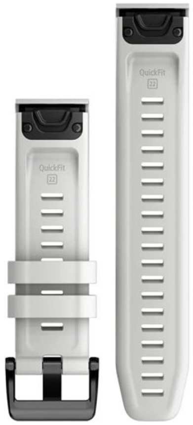 Ремешок Garmin epix (Gen 2) 22mm QuickFit Carrera White Silicone Band (010-13123-00) фото2