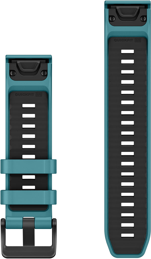 Ремешок Garmin Descent 22mm Si Dive Band, Turquoise, 3pc-2sz (010-14412-01) фото 