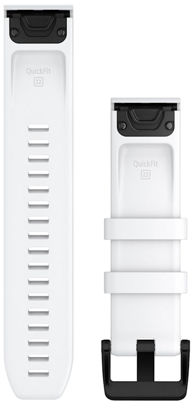 Ремешок Garmin Approach S62 Replacement Band, White w/Black SS (010-12901-01) фото 