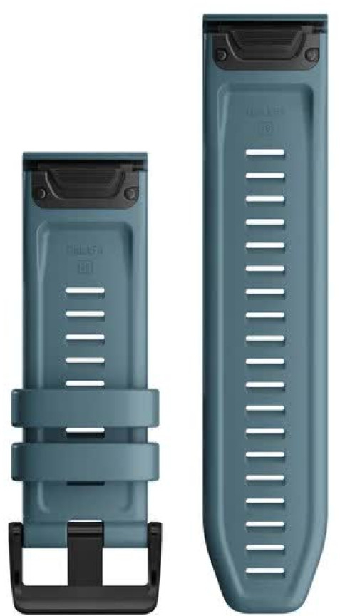 Ремешок Garmin Fenix 6X 26mm QuickFit Lakeside Blue Silicone Band (010-12864-03) фото2