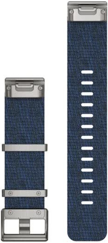 Ремешок Garmin MARQ, QuickFit 22m, Jacquard Weave Nylon Strap, Indigo (010-12738-02) фото 