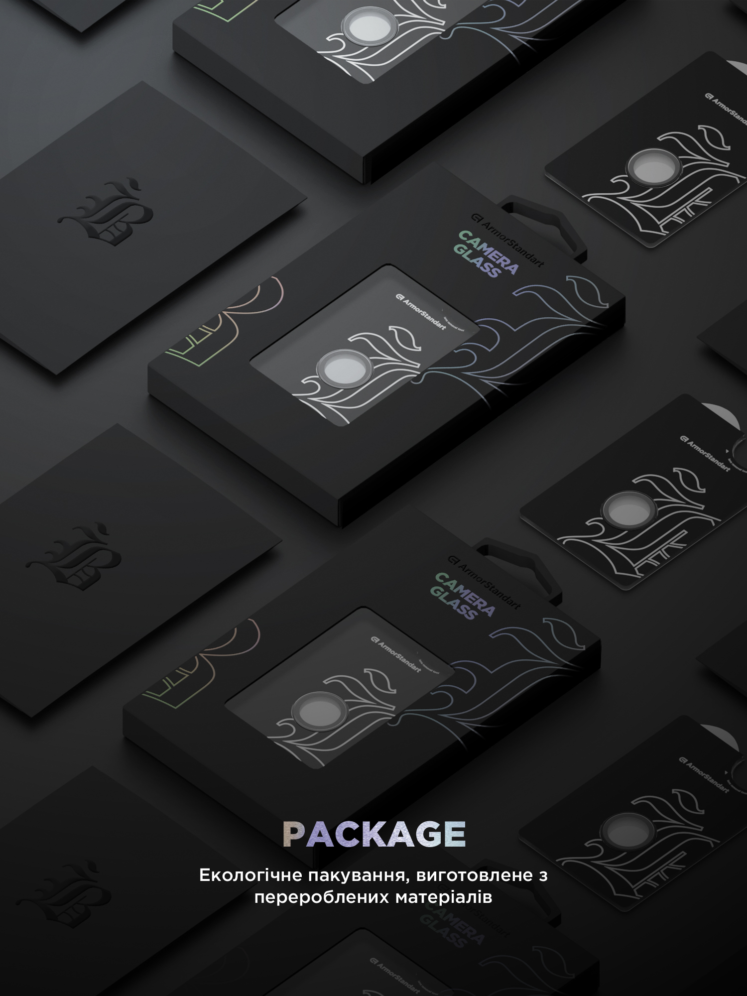 Защитное стекло для камеры ArmorStandart Supreme BI для Apple iPhone Air Black (ARM86448) фото 12