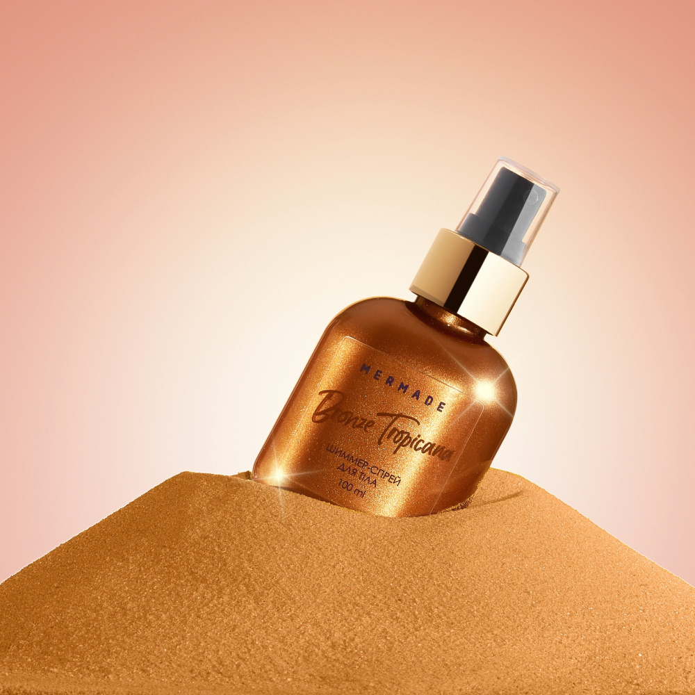 Шиммер-спрей для тела Mermade Bronze Tropicana 100 мл фото 5
