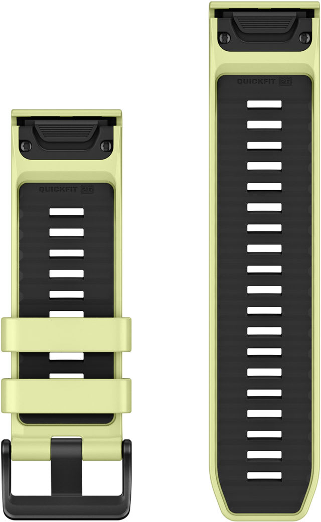 Ремешок Garmin Descent 26mm Si Dive Band, Citron, 3pc-2sz (010-14411-02) фото 