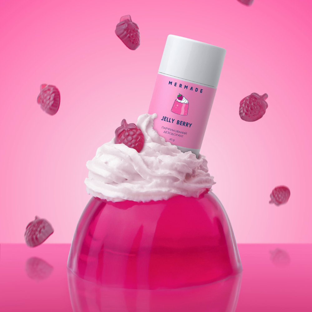Парфумований дезодорант Mermade Jelly Berry 60 гфото5
