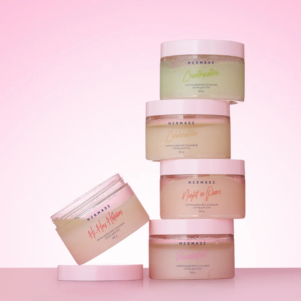 Парфюмированный соляной скраб для тела Mermade Hi-Hey Holiday 300 г фото 5