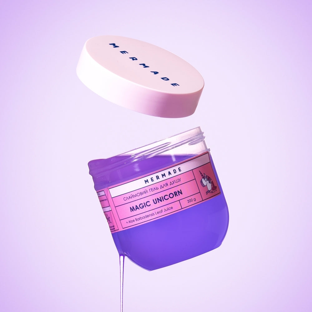 Слайм-гель для душа Mermade Magic Unicorn 200 г фото 5