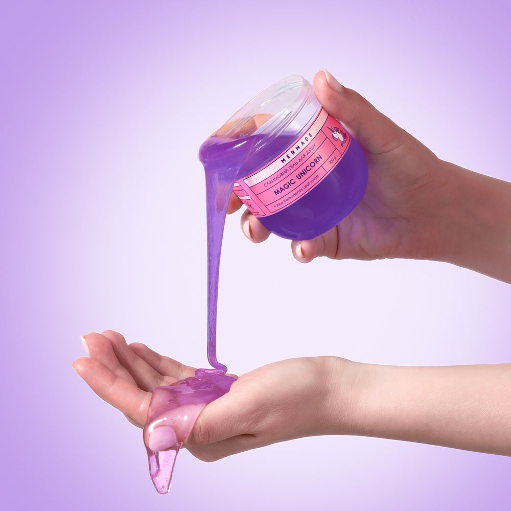 Слайм-гель для душа Mermade Magic Unicorn 200 г фото 4