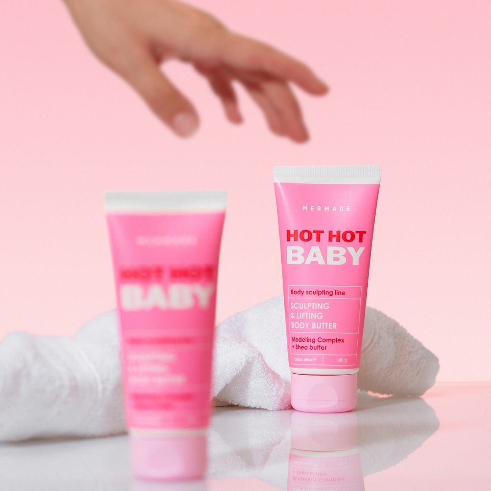 Баттер для тела Mermade Hot Hot Baby Моделирующий с лифтинг эффектом 100 г фото 