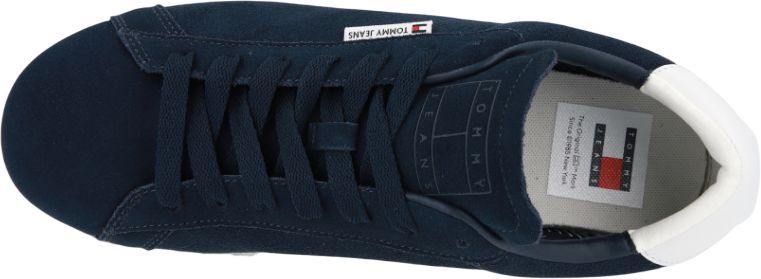 Кеди чоловічі Tommy Jeans Tjm Leather Low Cupsole Suede EM0EM01375-C1G 44 синіфото4