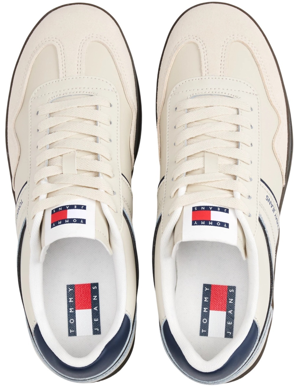 Кроссовки мужские Tommy Jeans The Greenwich Leather EM0EM01571-ACG 42 серые фото 4