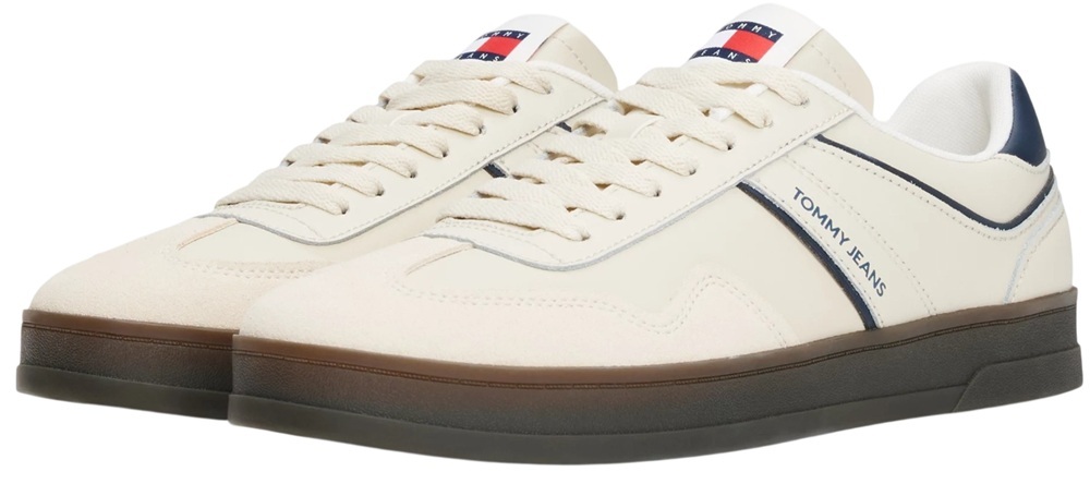 Кроссовки мужские Tommy Jeans The Greenwich Leather EM0EM01571-ACG 43 серые фото 2