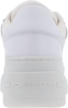 Кеды женские Tommy Jeans Tjw Retro Basket Flatform Ess EN0EN02506-YBS 37 белые фото 3