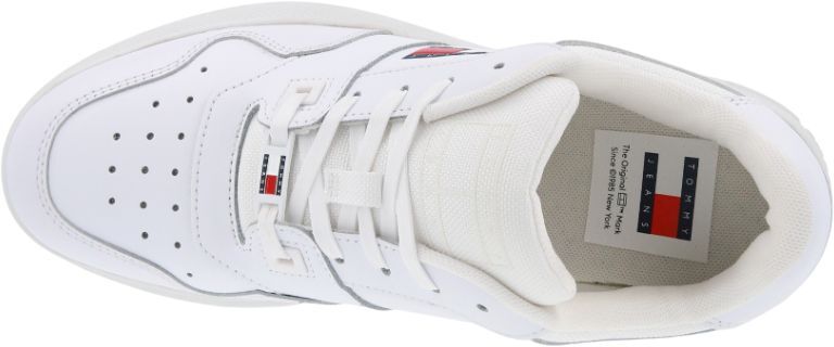 Кеды женские Tommy Jeans Tjw Retro Basket Flatform Ess EN0EN02506-YBS 39 белые фото 4