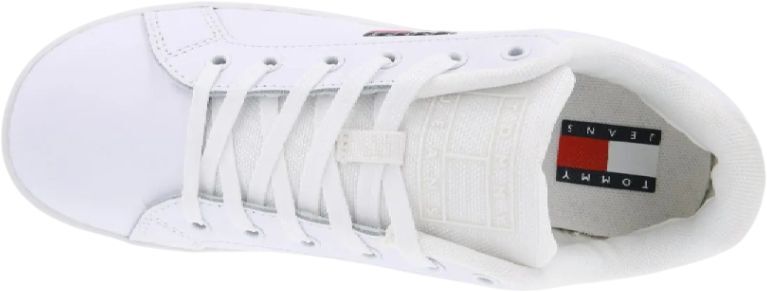 Кеды женские Tommy Jeans Tjw Flatform Ess EN0EN02518-YBS 38 белые фото 4