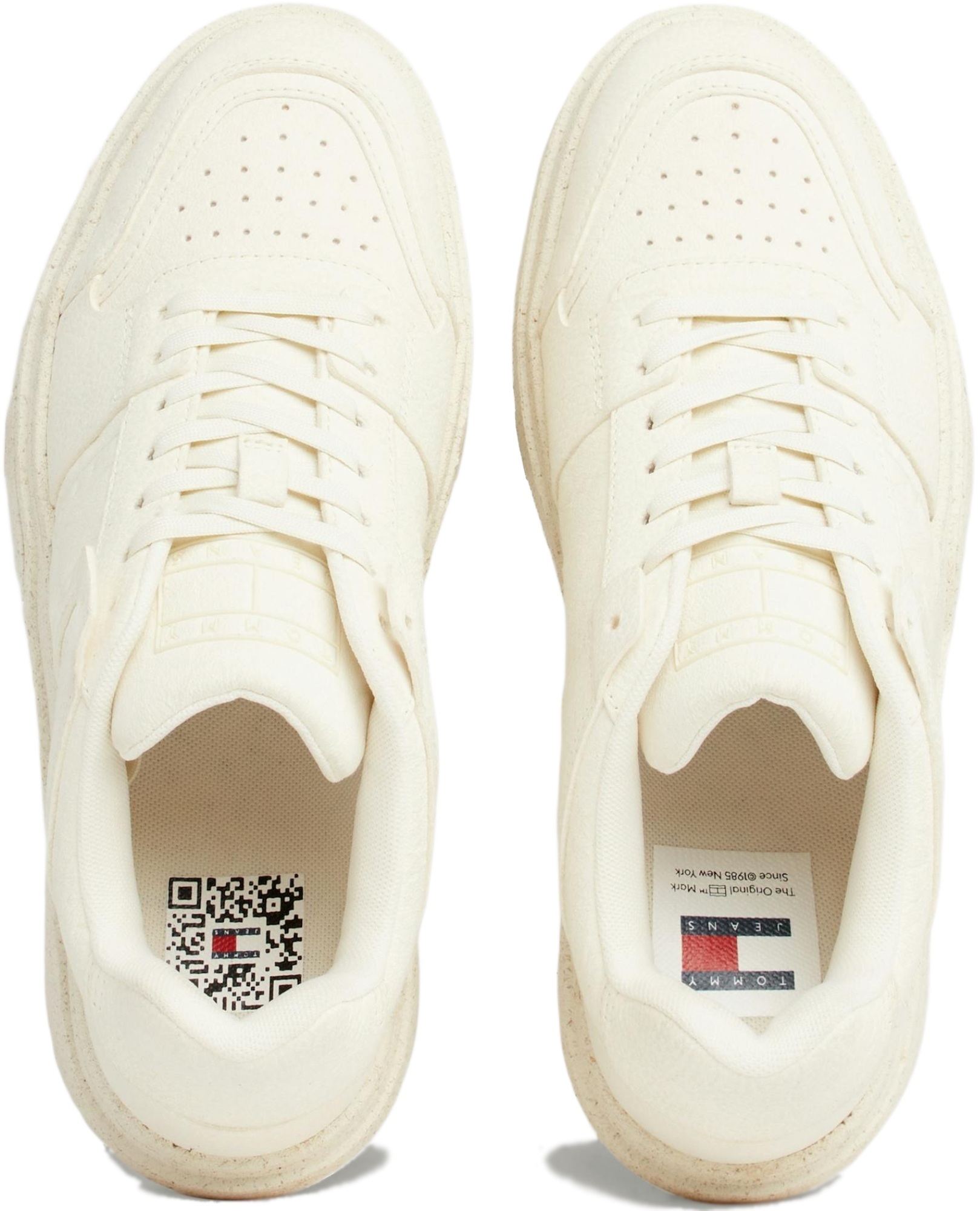 Кроссовки женские Tommy Jeans The Brooklyn Sustainable EN0EN02548-YBS 37 молочные фото 2