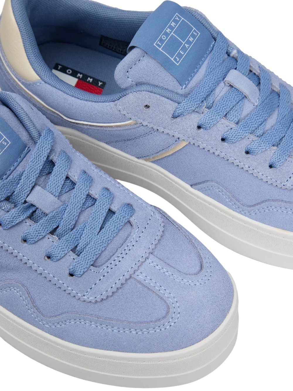 Кроссовки женские Tommy Jeans The Greenwich Flatform Elevated EN0EN02676-C33 37 голубые фото 5