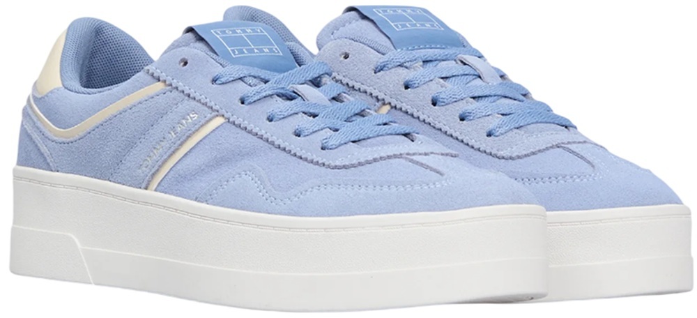 Кроссовки женские Tommy Jeans The Greenwich Flatform Elevated EN0EN02676-C33 39 голубые фото 2