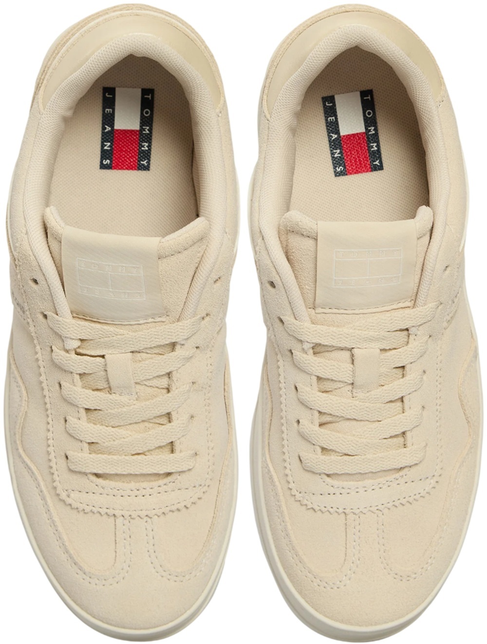 Кроссовки женские Tommy Jeans The Greenwich Flatform Elevated EN0EN02676-XJM 37 бежевые фото 4