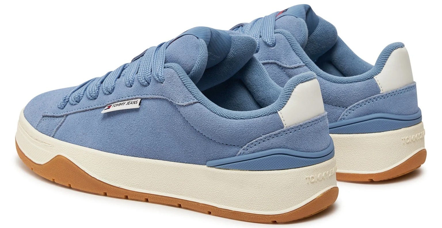 Кроссовки женские Tommy Jeans Tjw Skate Sneaker EN0EN02677-C33 38 голубые фото 4