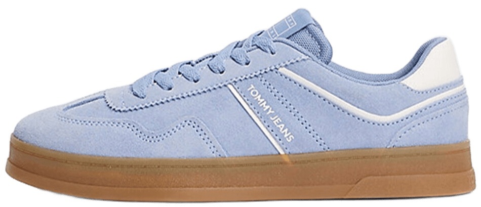 Кеды женские Tommy Jeans The Greenwich Suede EN0EN02696-C33 37 голубые фото 2