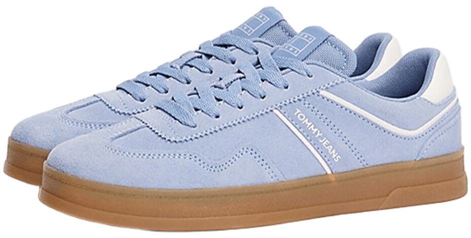 Кеды женские Tommy Jeans The Greenwich Suede EN0EN02696-C33 39 голубые фото 3