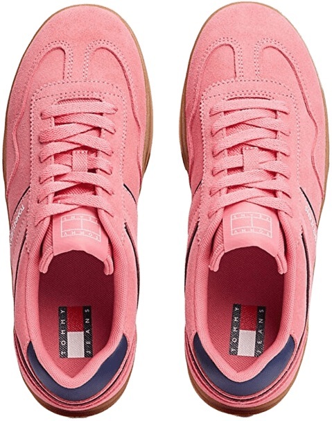 Кеды женские Tommy Jeans The Greenwich Suede EN0EN02696-TIG 38 розовые фото 5