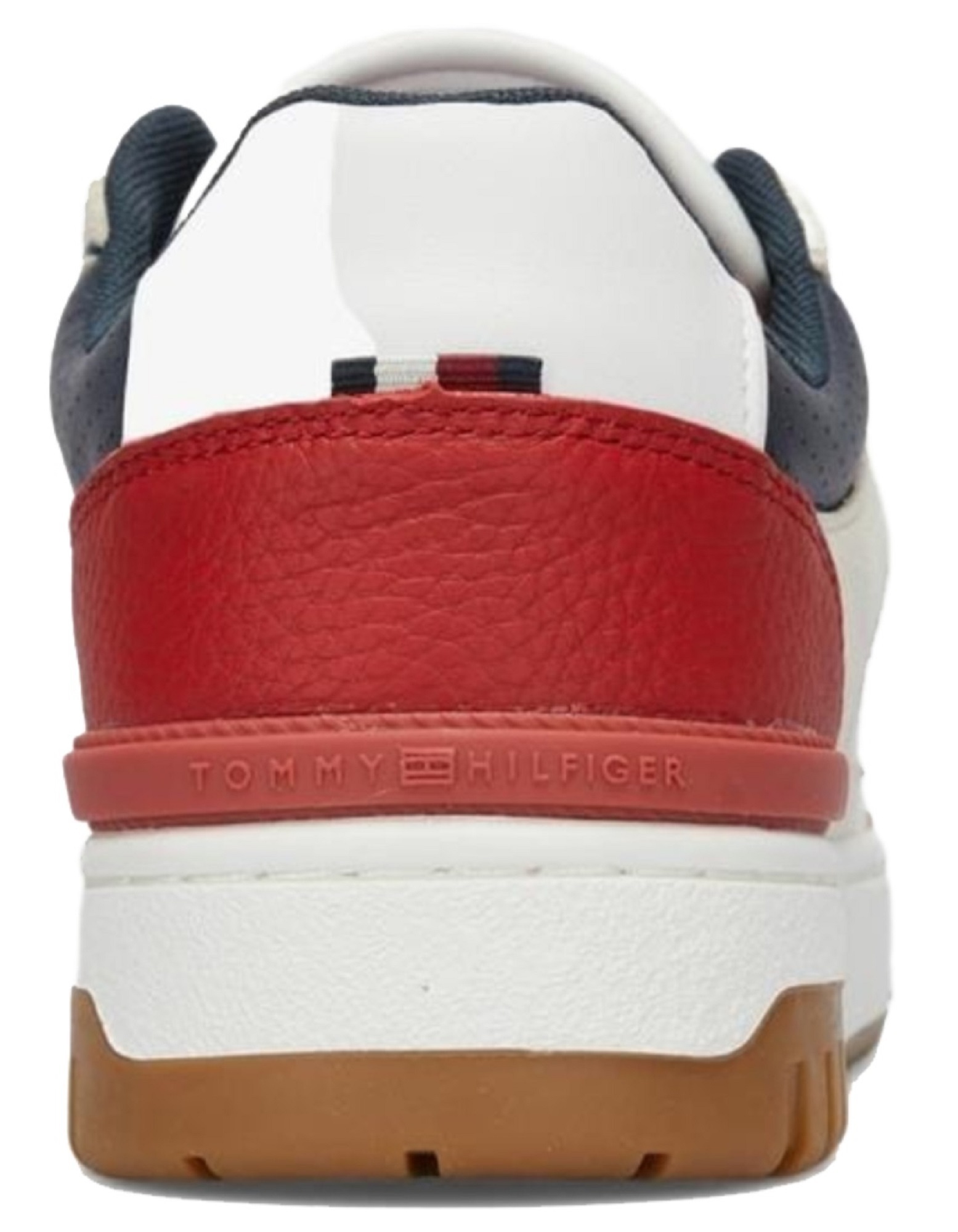 Кроссовки мужские Tommy Hilfiger Th Basket Street Block FM0FM05117-XNN 44 красные фото 5