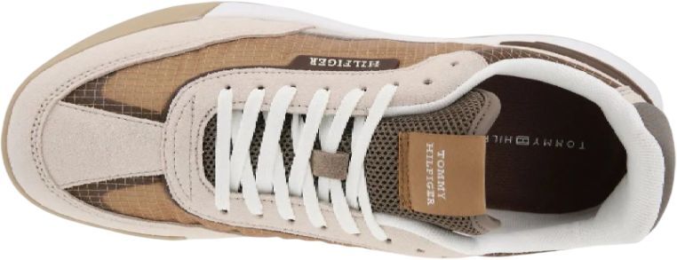 Кроссовки мужские Tommy Hilfiger Retro Runner Seasonal FM0FM05328-ACI 40 бежевые фото 5