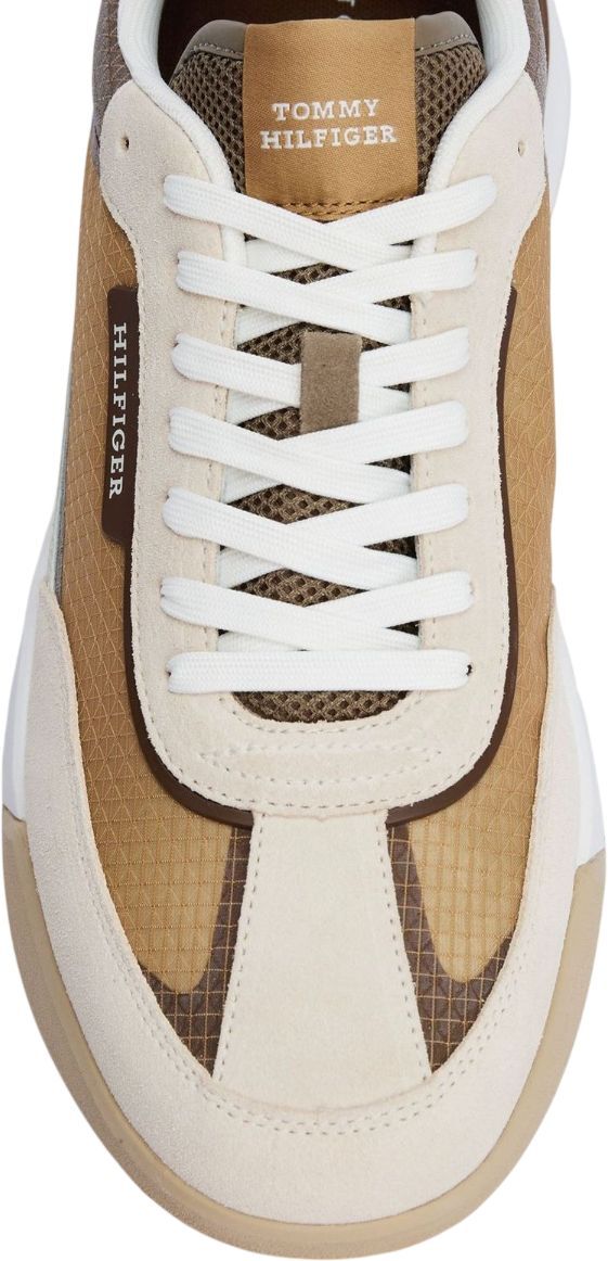 Кроссовки мужские Tommy Hilfiger Retro Runner Seasonal FM0FM05328-ACI 40 бежевые фото 4