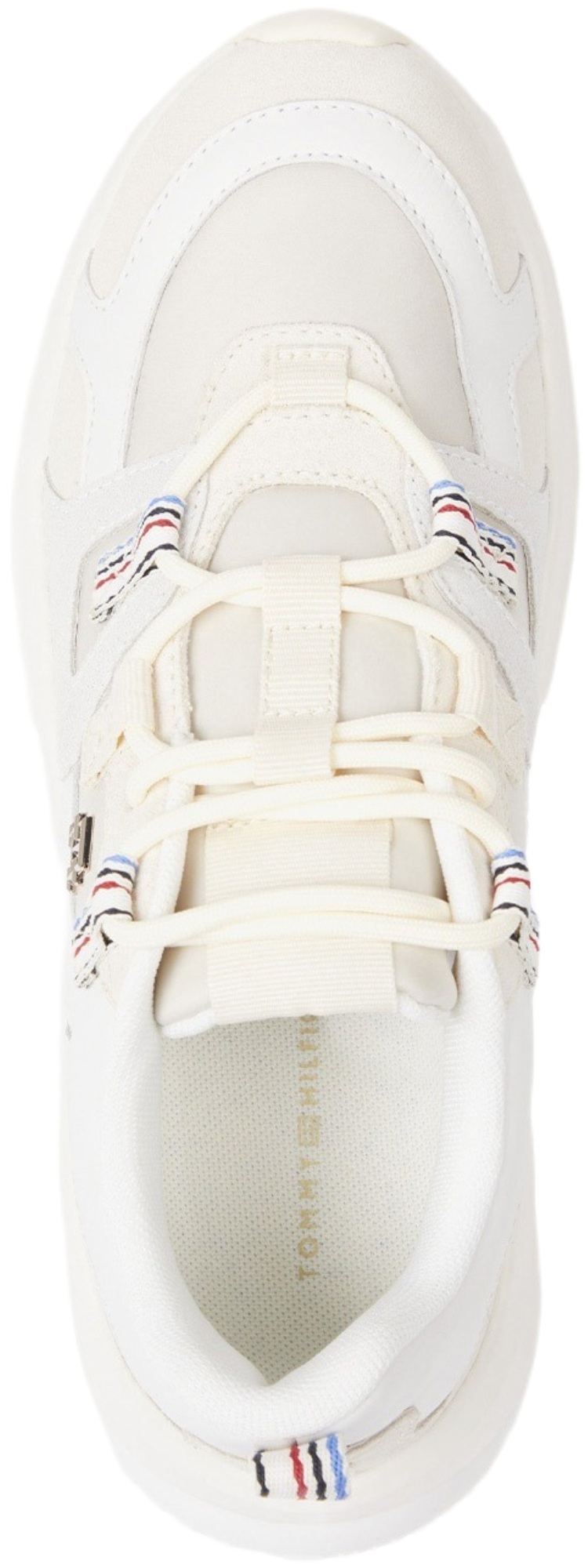 Кроссовки женские Tommy Hilfiger Fashion Chunky Runner Stripes FW0FW07674-AEF 37 белые фото 3