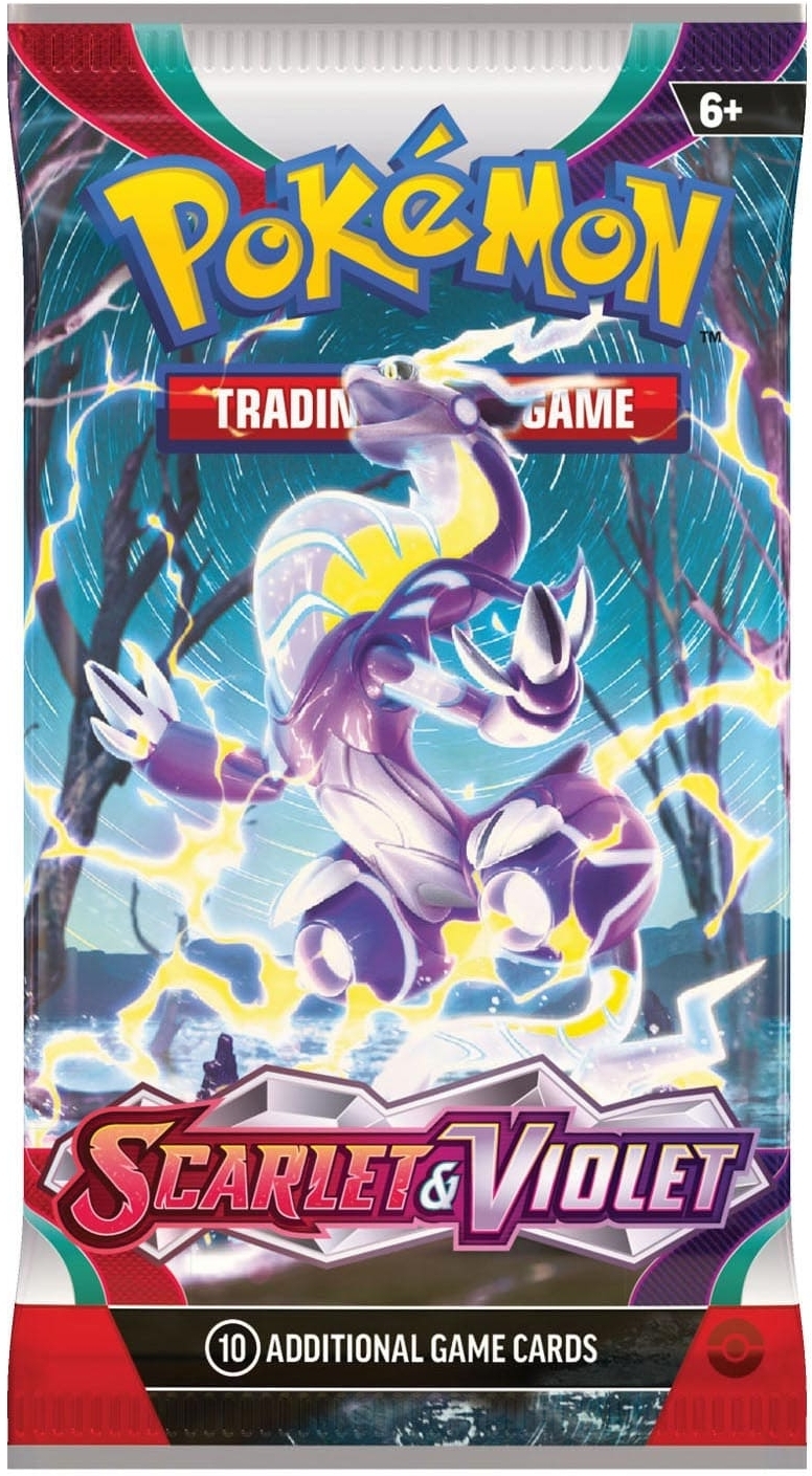 Коллекционная карточная игра Pokemon: Scarlet & Violet - Base Set - Booster Pack (TCG) фото 2