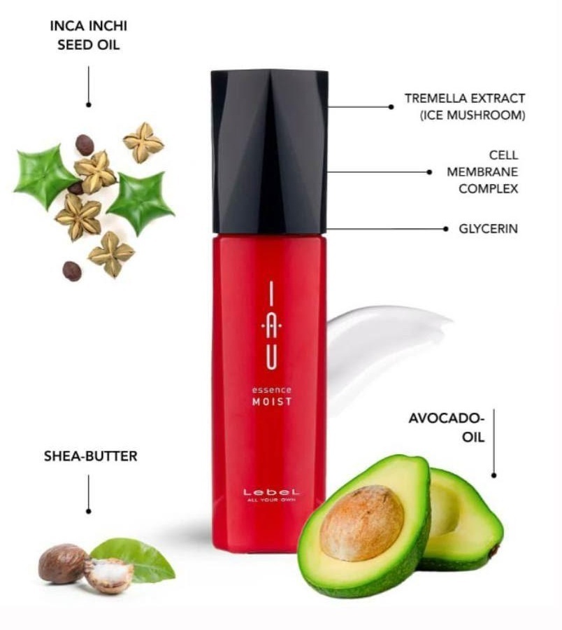 Эссенция для волос Lebel IAU Moist Essence увлажняющая 100 мл фото 