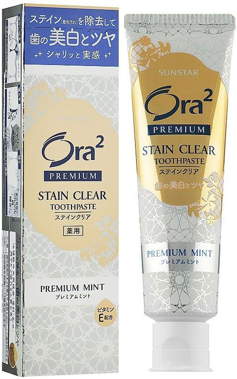 Зубна паста відбілююча SunStar Ora2 Premium Mint М'ята 100 гфото