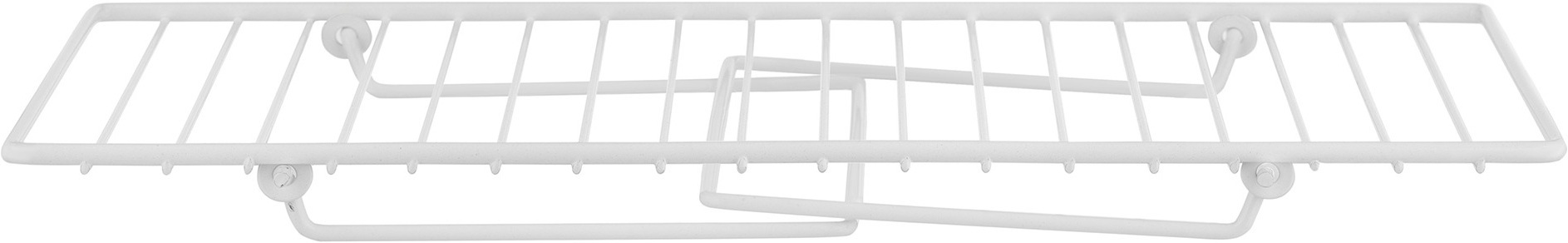 Полка-органайзер ARDESTO 37x21x13.5см, металл, белый (ARHK4507W) фото 