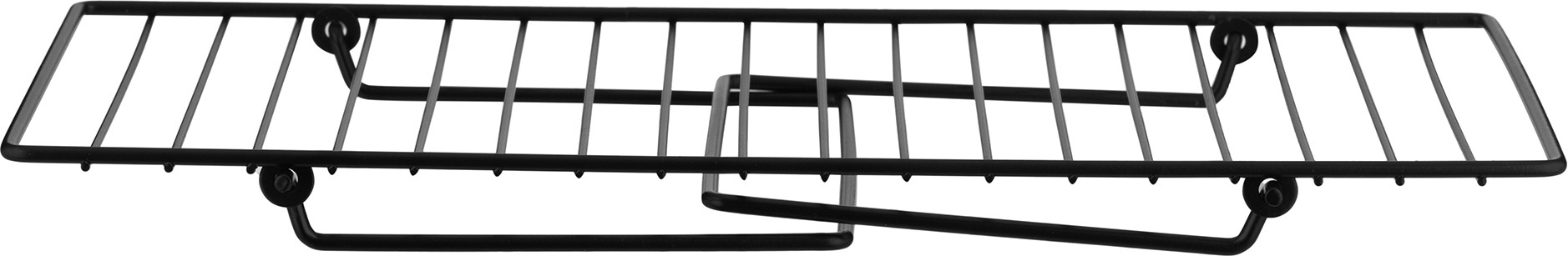 Полка-органайзер ARDESTO 37x21x13.5см, металл, черный (ARHK4507B) фото 