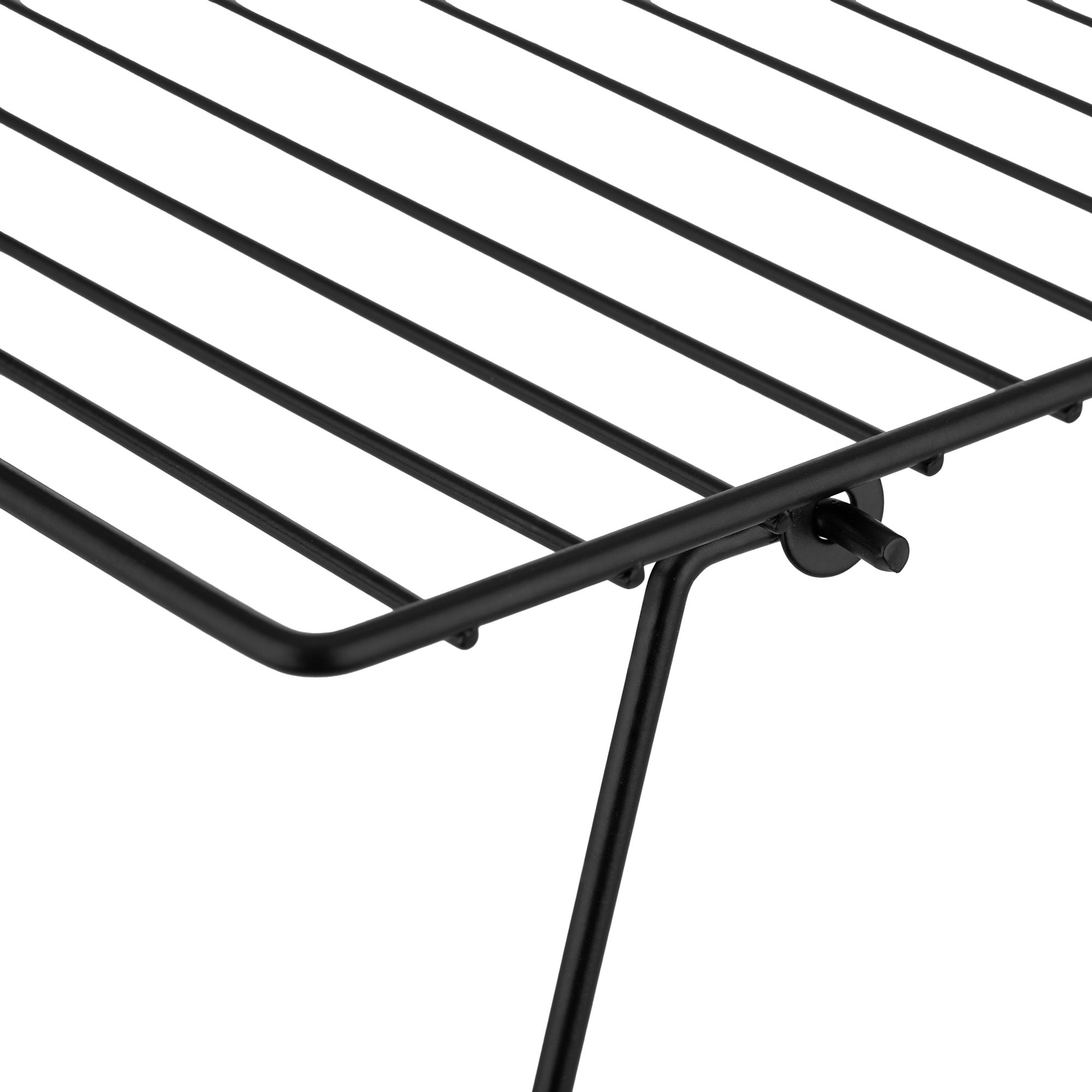 Полка-органайзер ARDESTO 37x21x13.5см, металл, черный (ARHK4507B) фото 