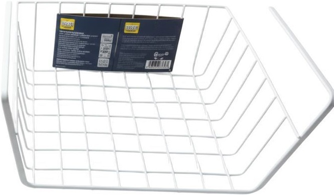 Полка подвесная ARDESTO 30х24х10см, металл, белый (ARHK4506W) фото 2