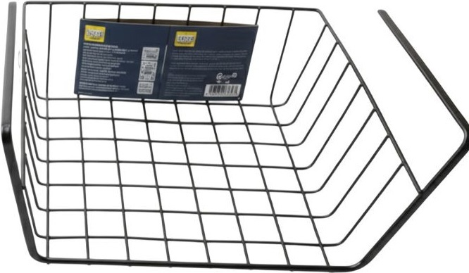 Полка подвесная ARDESTO 30х24х10см, металл, черный (ARHK4506B) фото 2