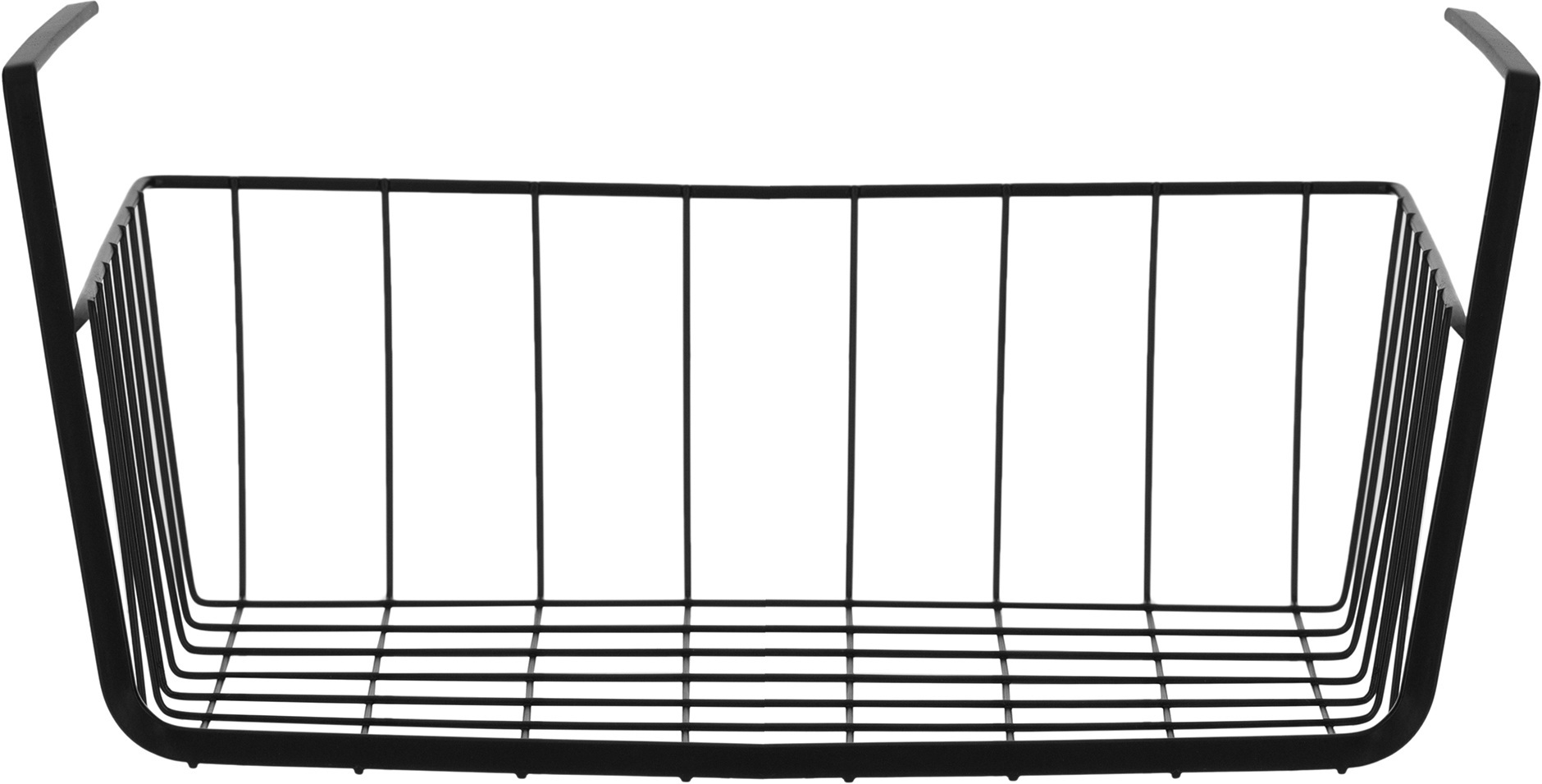 Полка подвесная ARDESTO 30х24х10см, металл, черный (ARHK4506B) фото 4