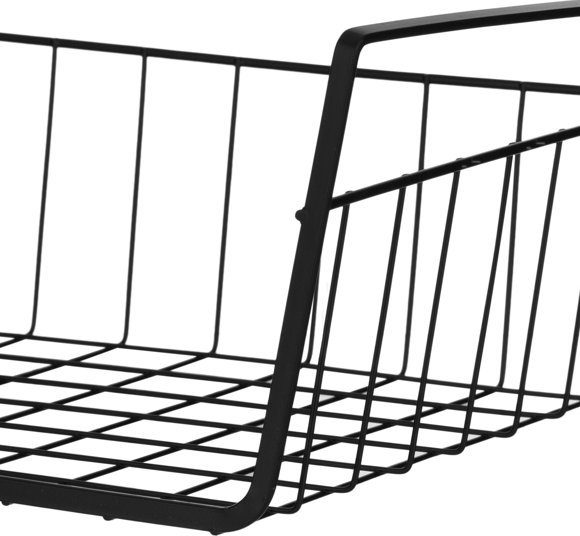 Полка подвесная ARDESTO 30х24х10см, металл, черный (ARHK4506B) фото 5