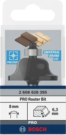 Фреза профільна Bosch Professional Std S8 R6.3 B12.7 L17 (2.608.628.395) фото3