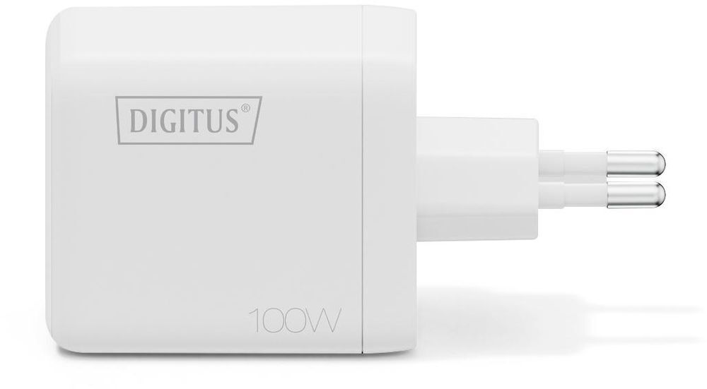 Зарядний пристрій DIGITUS GaN 2хUSB-C, 1хUSB-A, 100Wфото