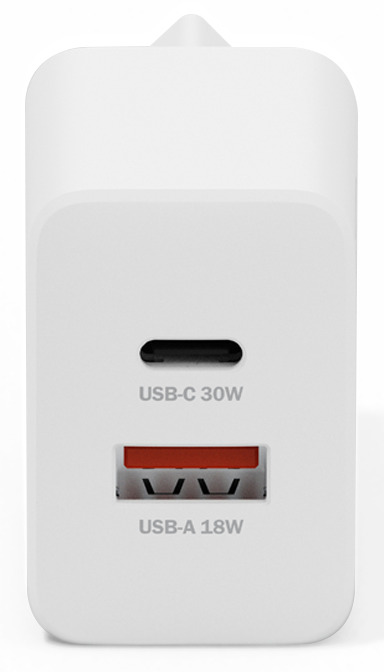Зарядний пристрій DIGITUS GaN 1хUSB-C, 1хUSB-A, 30Wфото4