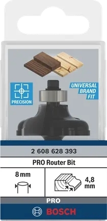 Фреза профільна Bosch Professional Std S8 R4.8 B11 L14.3 (2.608.628.393) фото3