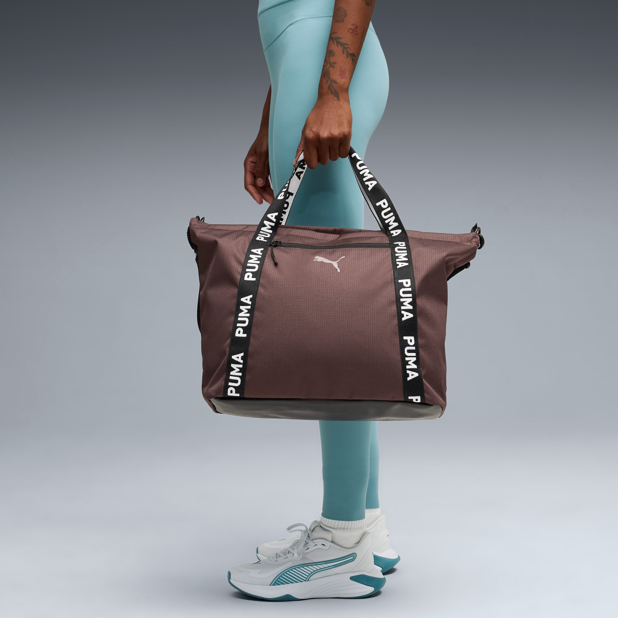 Сумка-шопер женская Puma Active Training 091856-05 коричневая фото 4