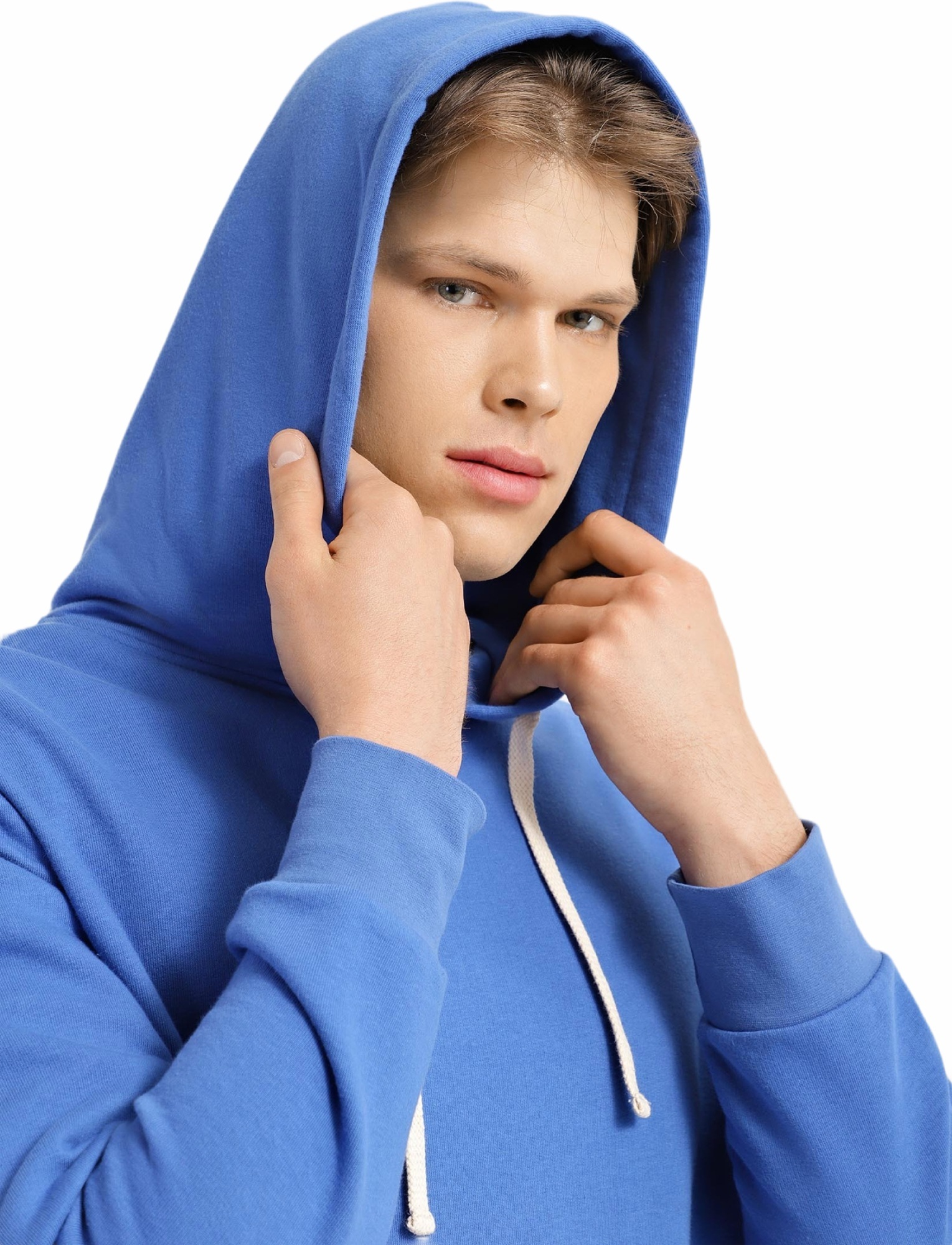 Худи мужское Roza 211073 XL джинсовое фото 4