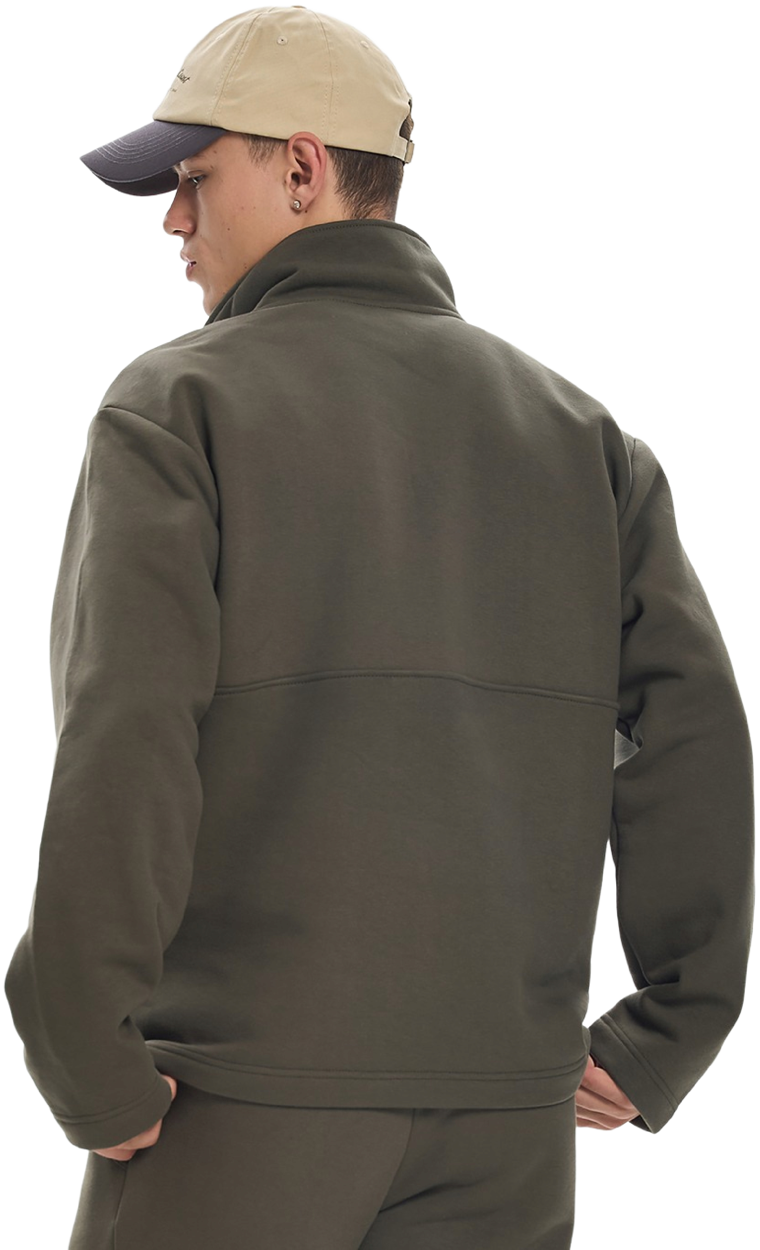 Толстовка утепленная мужская Roza 241224 2XL оливковая фото 