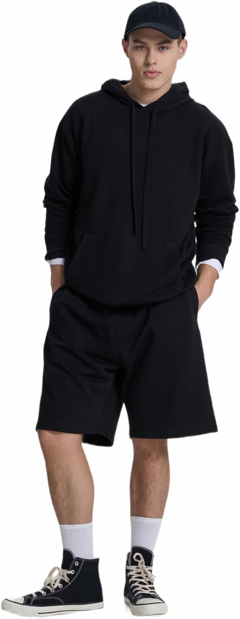 Худі чоловіче Roza 231118 L чорнефото