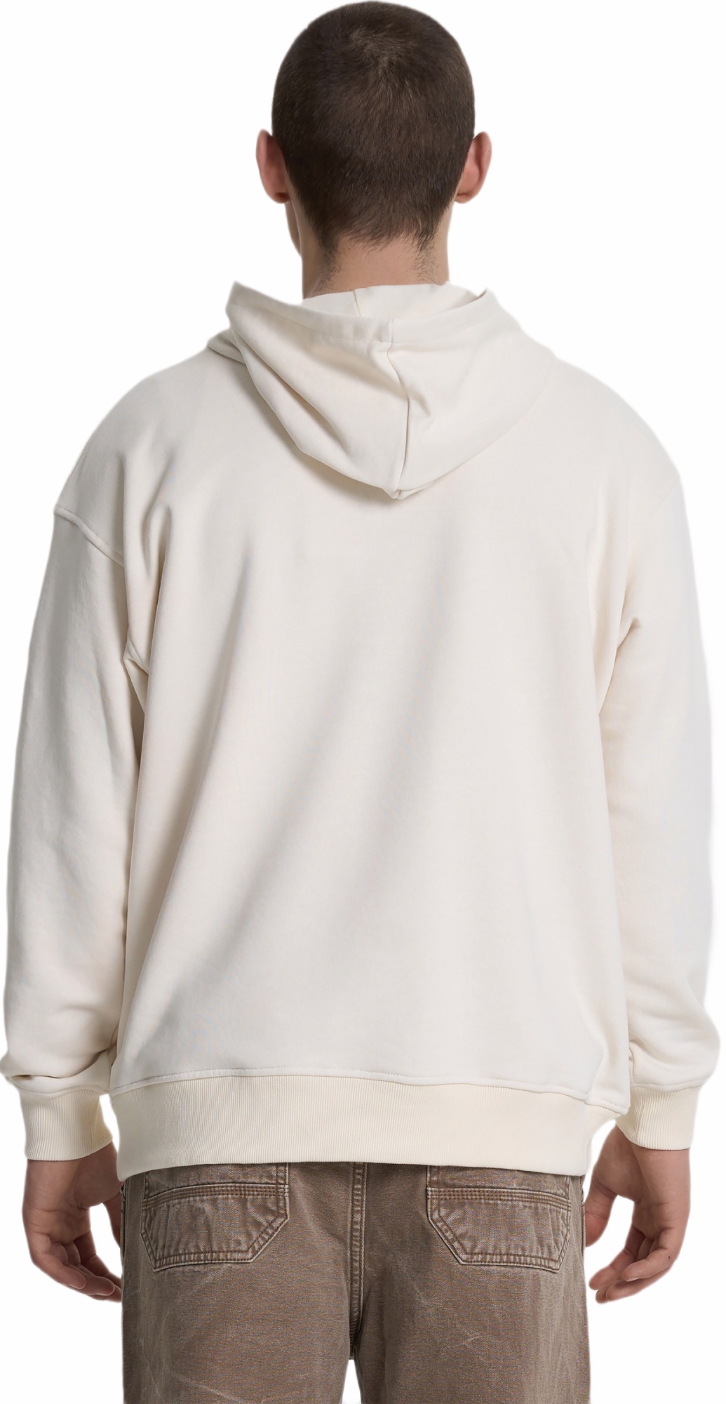 Худи мужское Roza 240619 S светло-бежевое фото 2